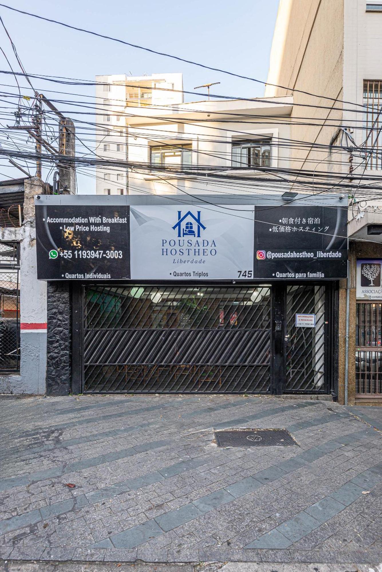 Pousada Hostheo Liberdade Sao Paulo Dış mekan fotoğraf